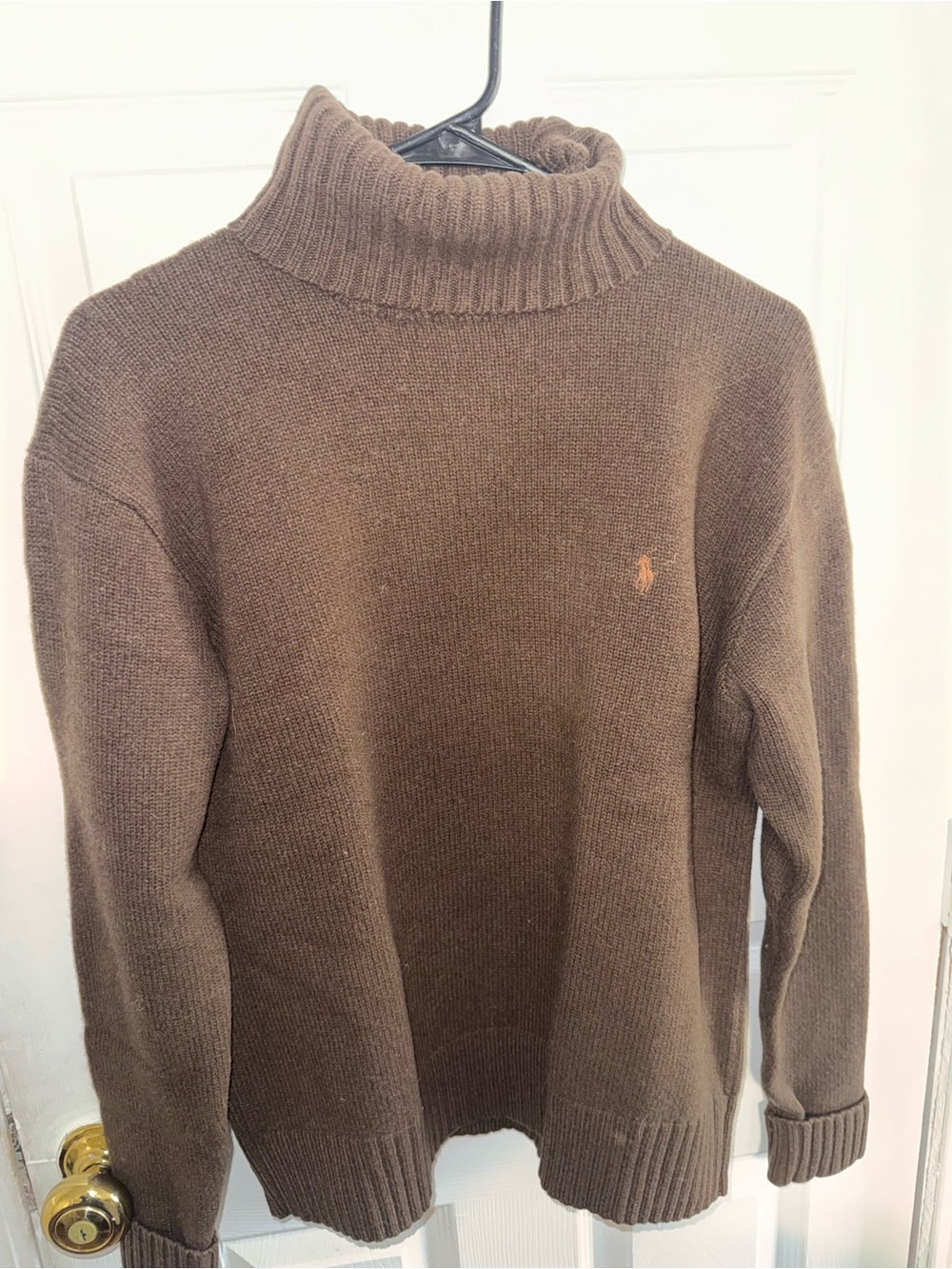 Ralph Lauren Chocolate Brown Turtleneck Sweater